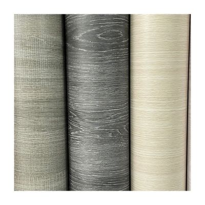 calidad  New Type Non Self Adhesive Wood Grain Decorative Film Non Self Adhesive Roll PVC Decorative Film For Membrane fábrica