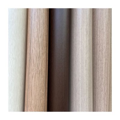 calidad  Latest New Non Self Adhesive Emboss Wood Texture Designs Decorative PVC Film For PVC Panel fábrica