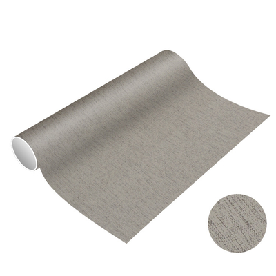 Non Self Adhesive Printed Decorative Laminate PVC Furniture Sideboard Panel Vinyl Film Roll Manufacturer